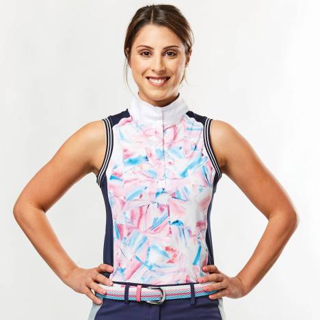 Dublin Katie Printed Sleeveless Competition Shirt