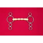 Happy Mouth Pessoa 3 Ring Shaped Mullen Mouth Gag Bit