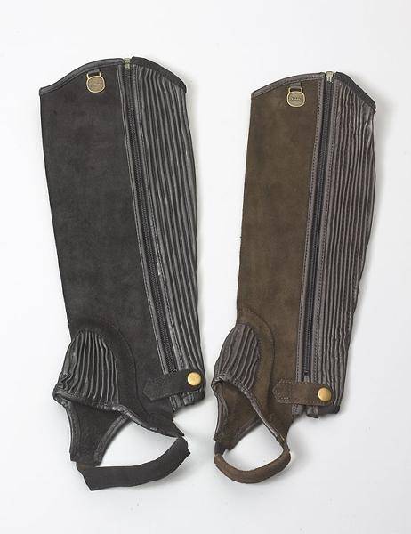 Ovation Ladies Suede Stitched Rib 1/2 Chap