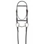 Camelot Raised Fancy Stitch Snaffle Bridle