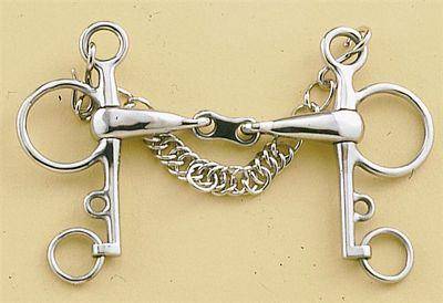 Centaur French Mouth Pelham - w chain