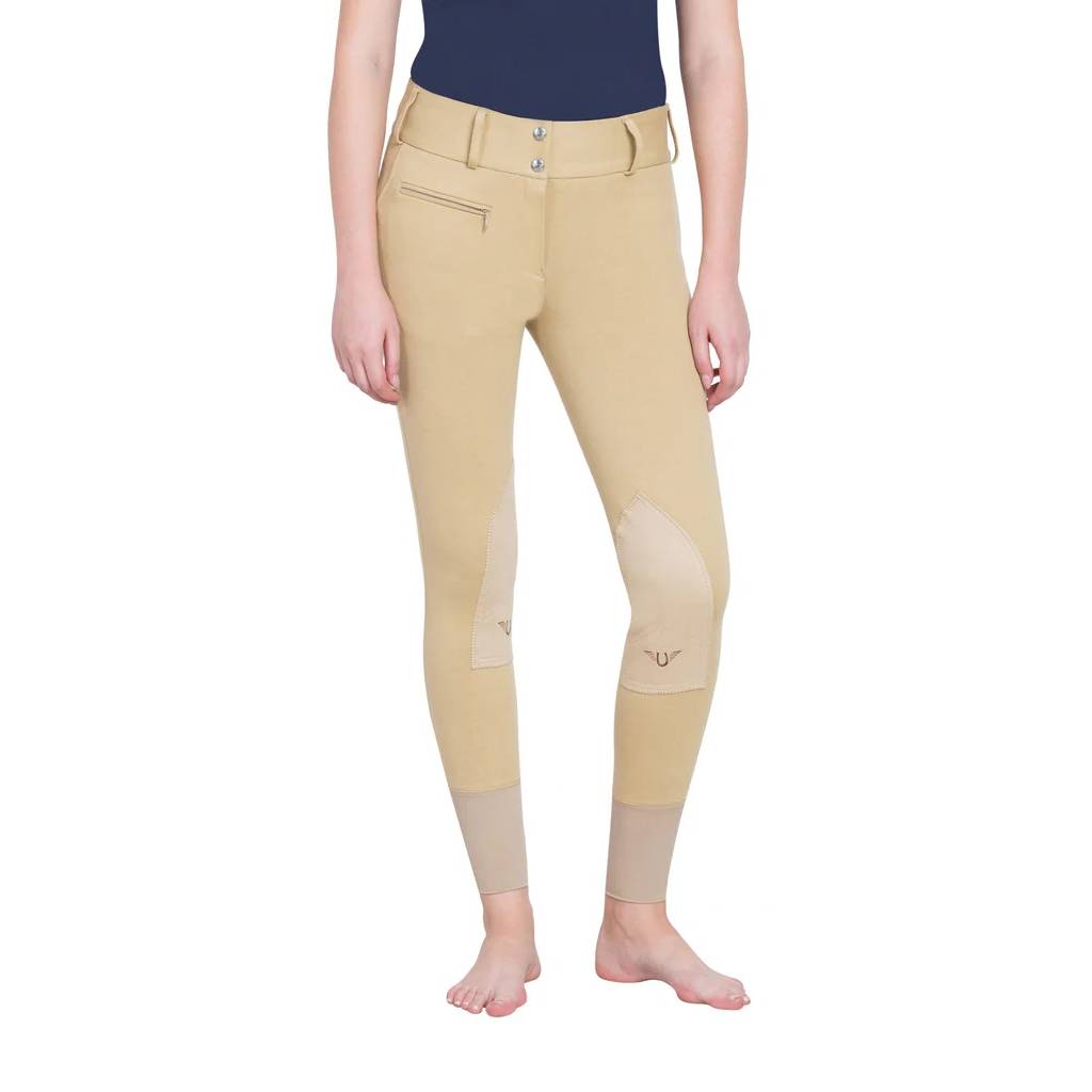 TuffRider Ladies Cotton Lowrise Wide Waistband Breeches