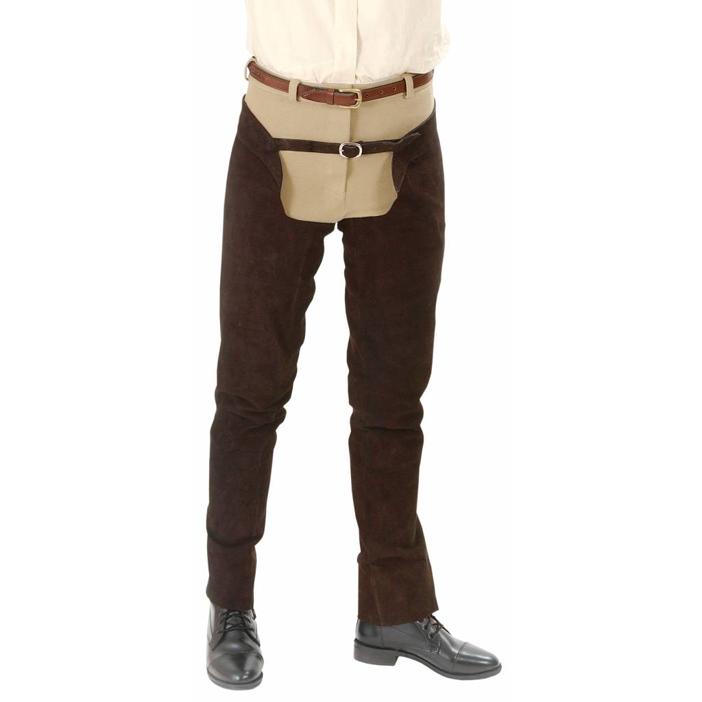 Tough-1 Suede Leather Schooling Chaps