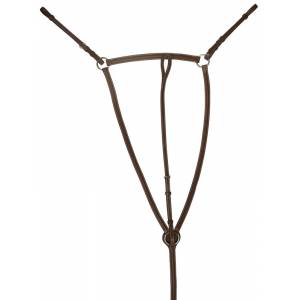 Da Vinci Plain Raised Breastplate Martingale with Standing Attachment - GET 60% OFF on any $109 order