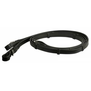MEMORIAL DAY BOGO: Da Vinci Flat Leather Grip Reins with Buckle End - YOUR PRICE FOR 2