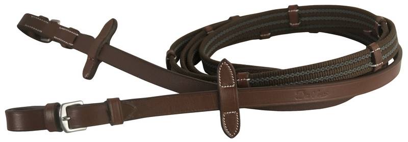 Da Vinci Web Anti-Slip Reins with Buckle Ends