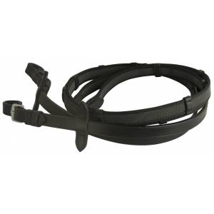 BOGO DEAL: Da Vinci Web Rubber Woven Anti-Slip Reins with Buckle Ends - YOUR PRICE FOR 2