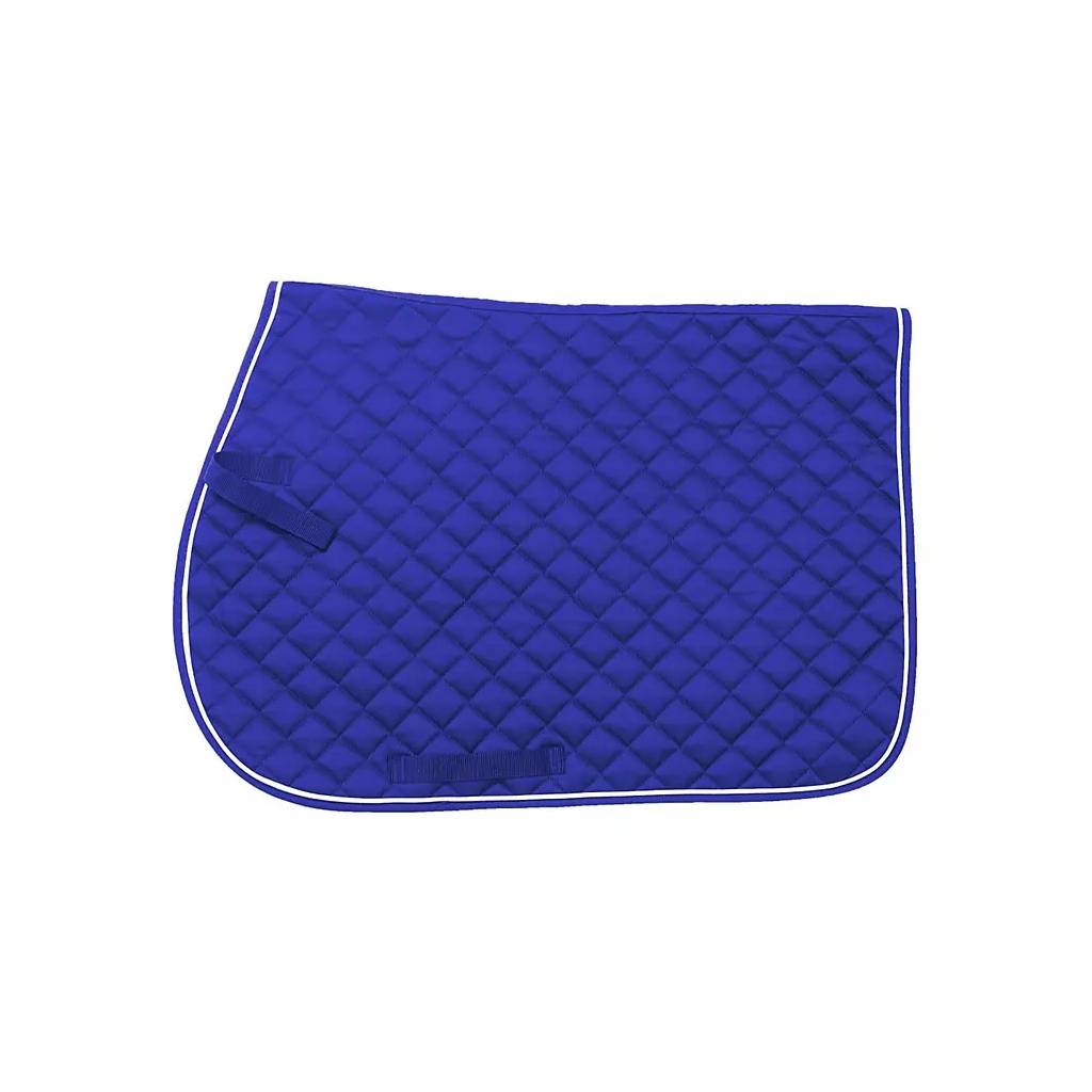 EquiRoyal Square Quilted English Saddle Pad