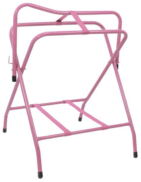 Tough-1 Folding Floor Saddle Rack with Web Bottom