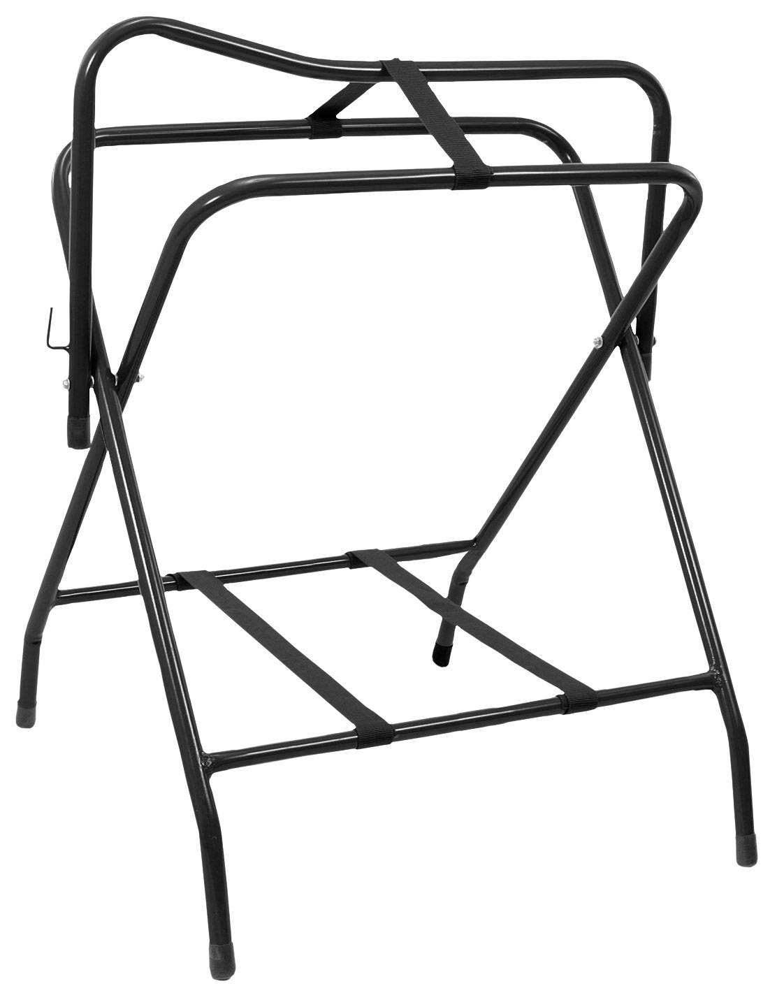 Tough-1 Folding Floor Saddle Rack with Web Bottom