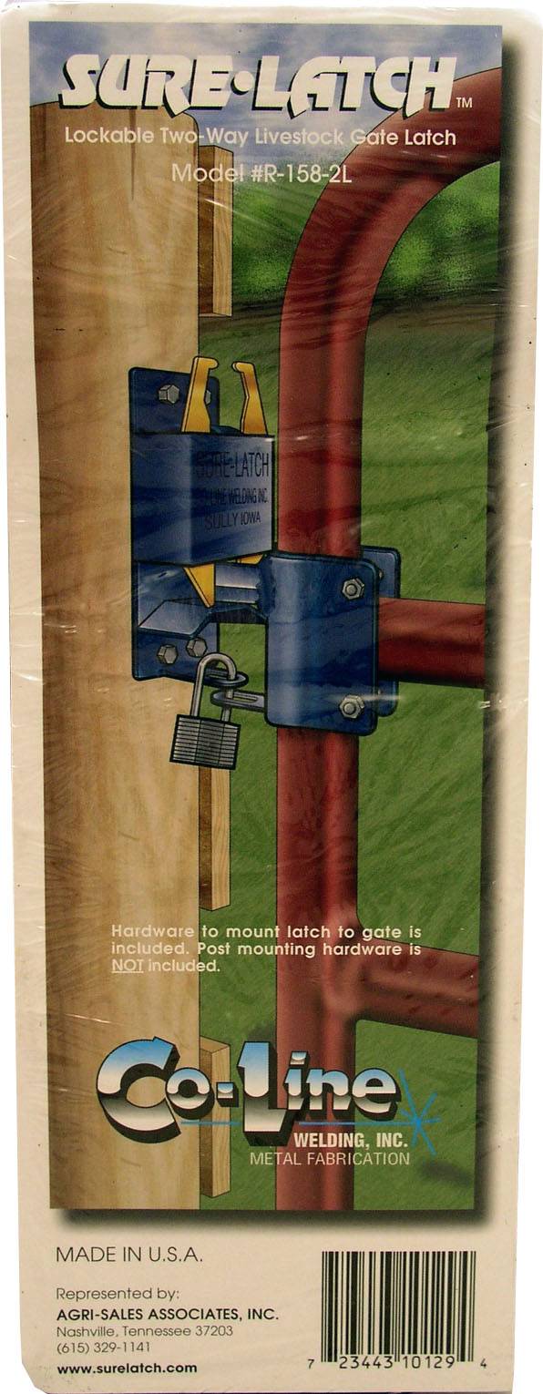 Lockable 2-Way Gate Latch