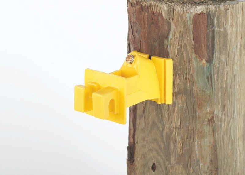 Extend electric fence Wood Post Insulator
