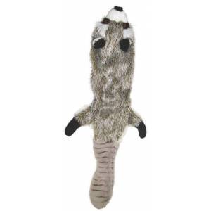 Dog Toy Plush Skinneez Raccoon