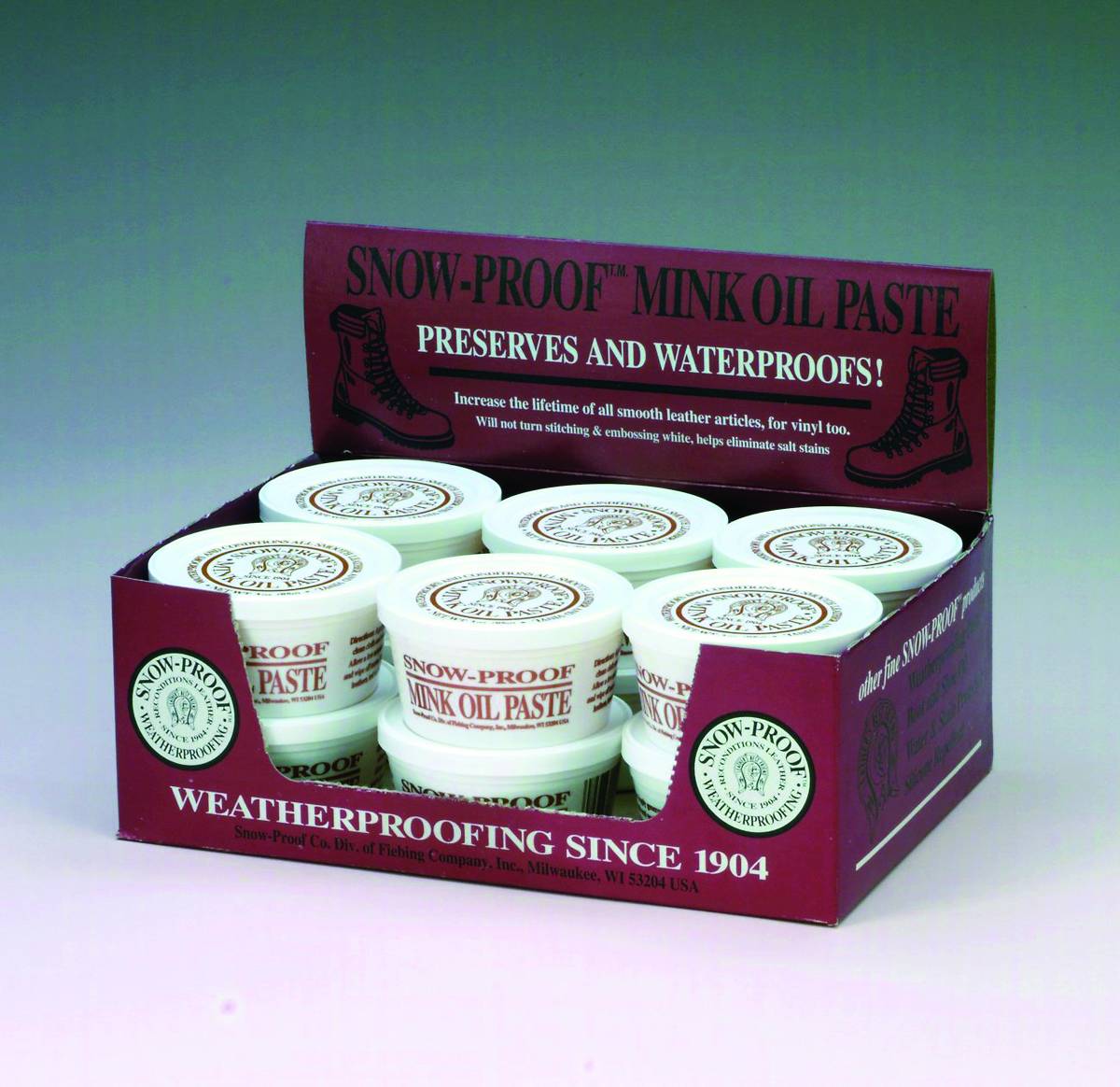 Snow Proof Mink Oil Paste