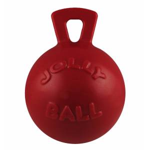 Jolly Pets Tug-N-Toss Ball - Red - 6