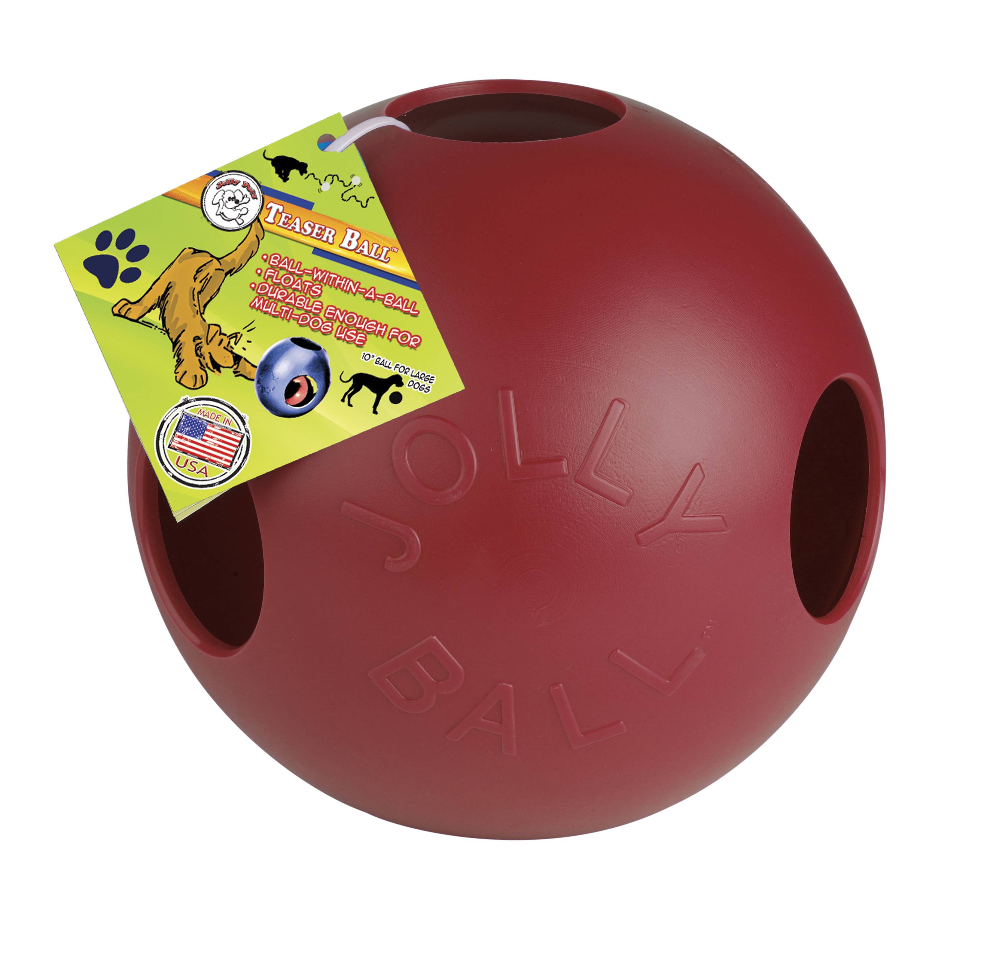 jolly pets teaser ball dog toy