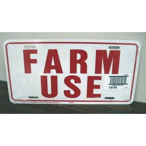 Farm Use Id Tag White