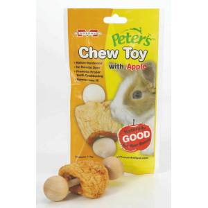 Toy Rabbit Chew With Apple