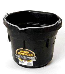 Little Giant Flat Back Rubber Bucket