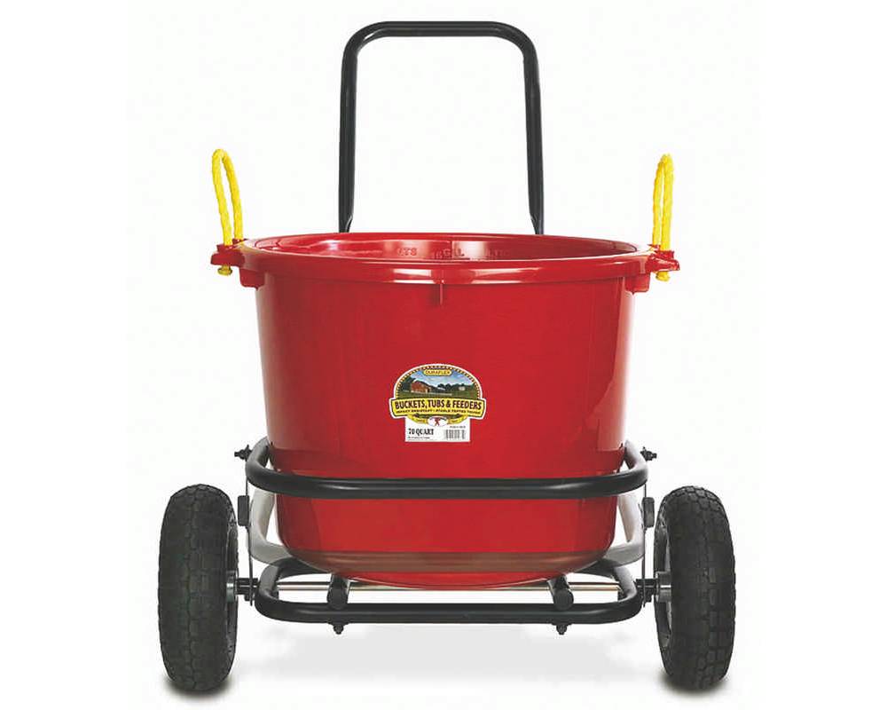 Little Giant Plastic All-Purpose Tub (Red | 6.5gal)