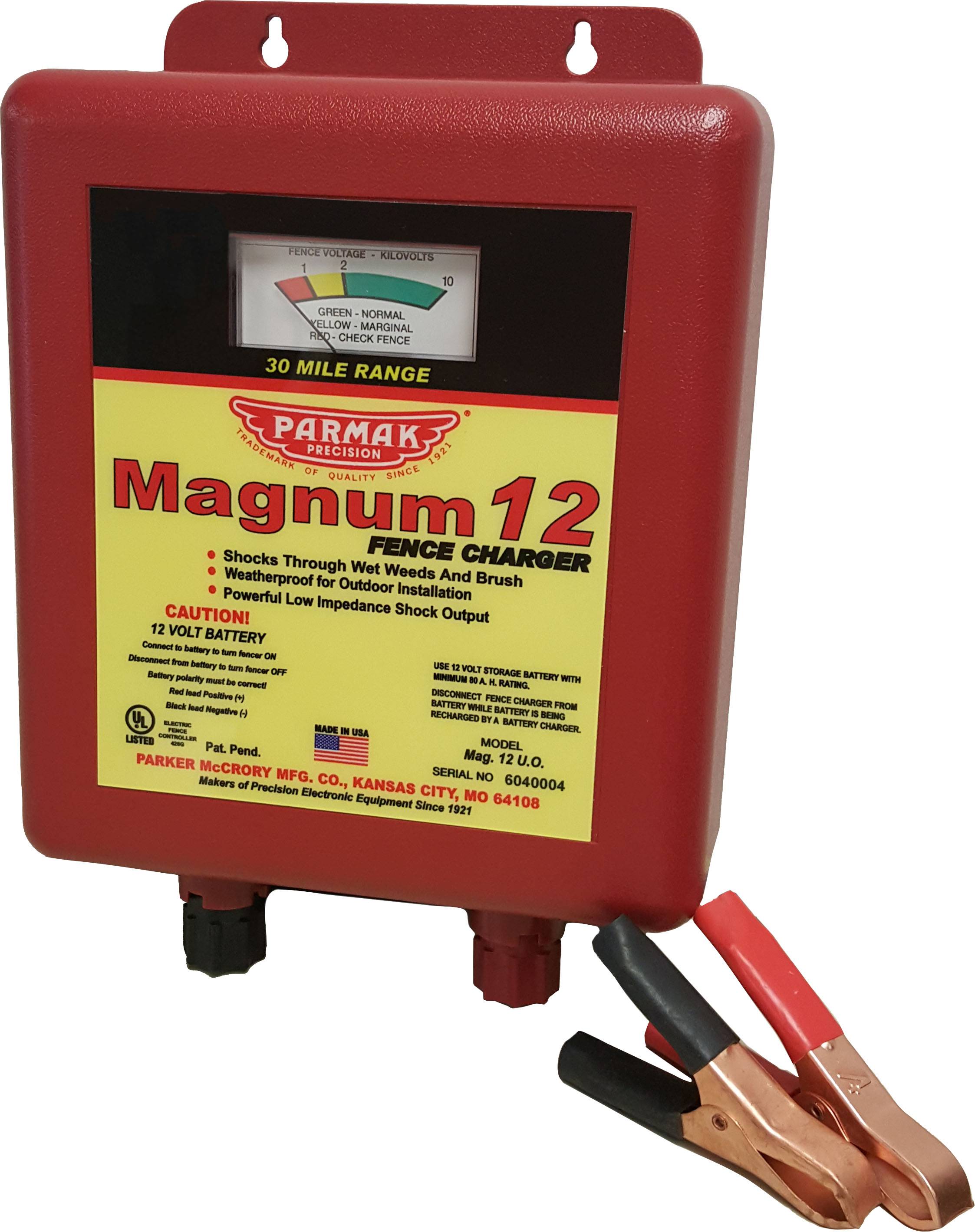 Parmak Magnum Electric Fence Charger - 12 Volt