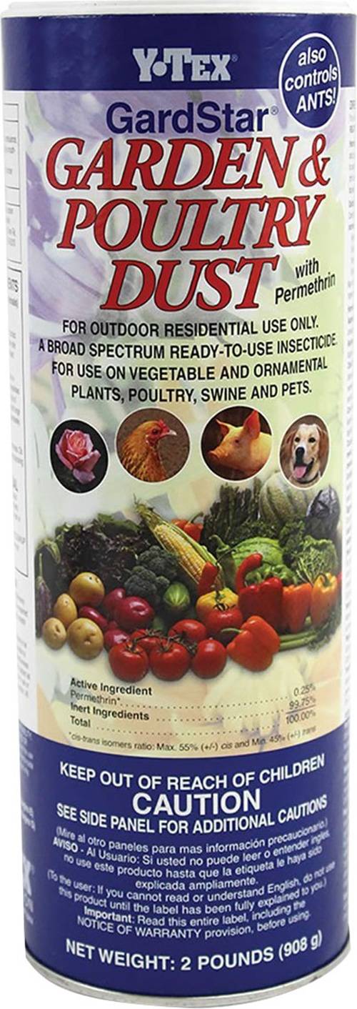 Y-Tex GardStar Garden & Poultry Dust with Permethrin