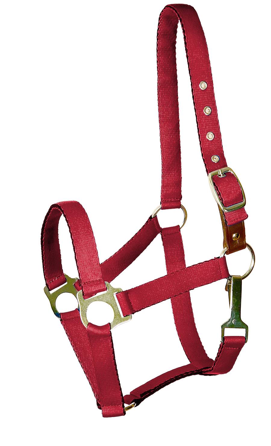 401119-RED-WEANLING Gatsby Ultra Soft Nylon Safety Halter sku 401119-RED-WEANLING