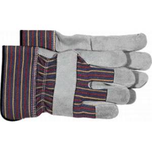 12 Pair - Leather Cuff Gardening Gloves