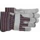 12 Pair - Leather Cuff Gardening Gloves