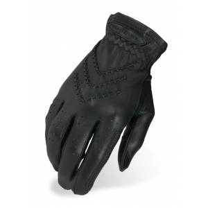 Heritage Traditional Show Gloves - Black - Adult Size 9