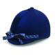 Perri's Navy Helmet Cover With Blue Dot Ribbon
