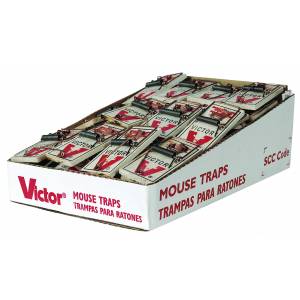 Victor Metal Pedal Mouse Trap Bulk