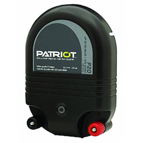 Patriot P20 Dual Purpose Fence Energizer - 12 V DC/110 V AC