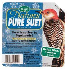 heath natural pure suet cake