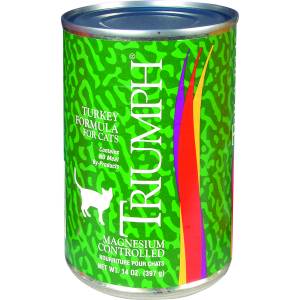 Triumph Canned Cat Food - Turkey - 13 oz. -Case/12