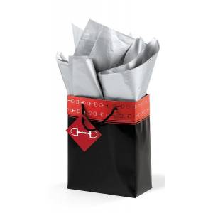MEMORIAL DAY BOGO: Polished Bits Cub Gift Bag - Black/Red - YOUR PRICE FOR 2
