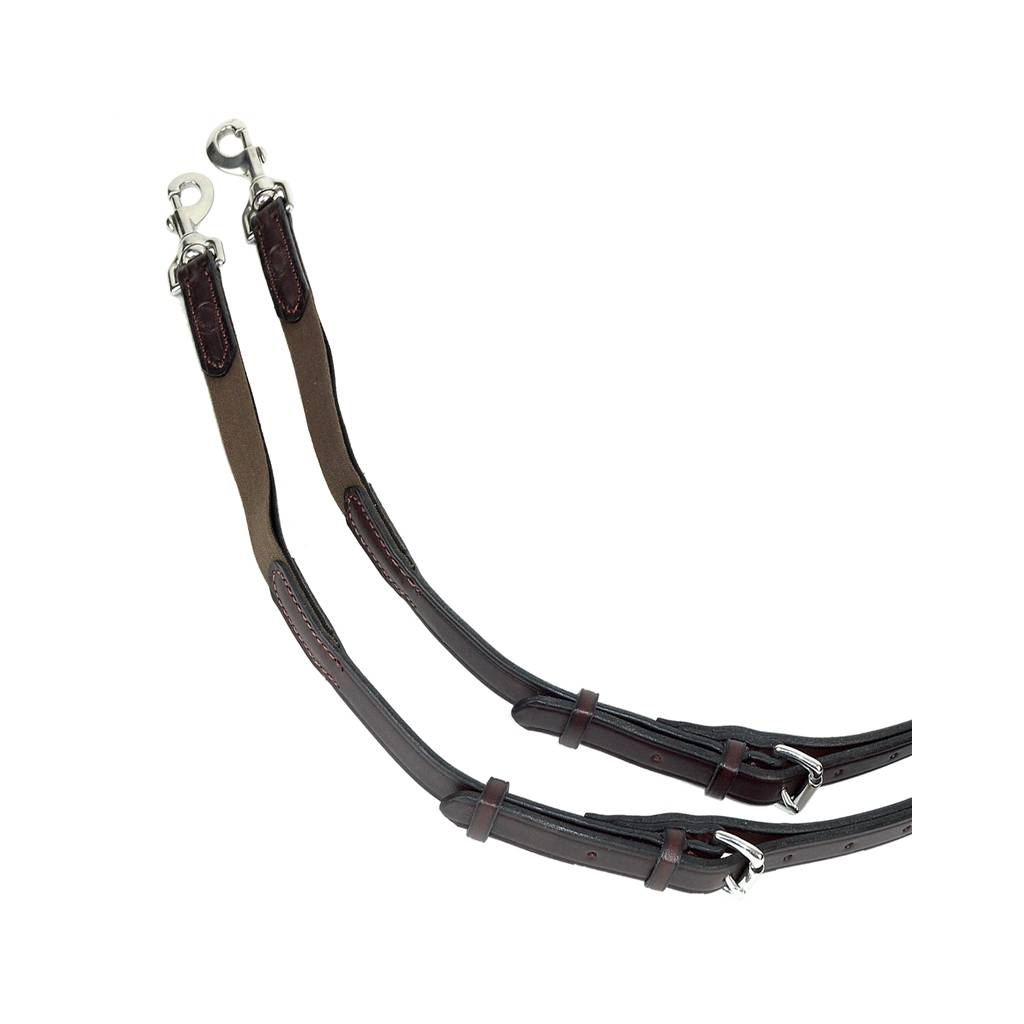 Nunn Finer Leather Side Reins with Elastic