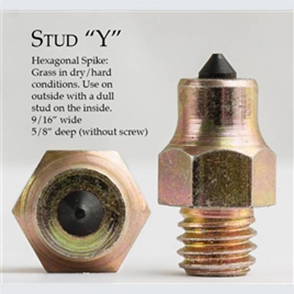 Nunn Finer Hexagonal Spike Studs - Pack of 10