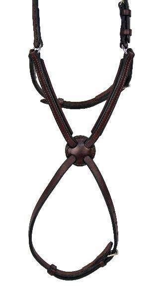 Nunn Finer Padded Figure 8 Noseband with Interchangeable Button Pieces