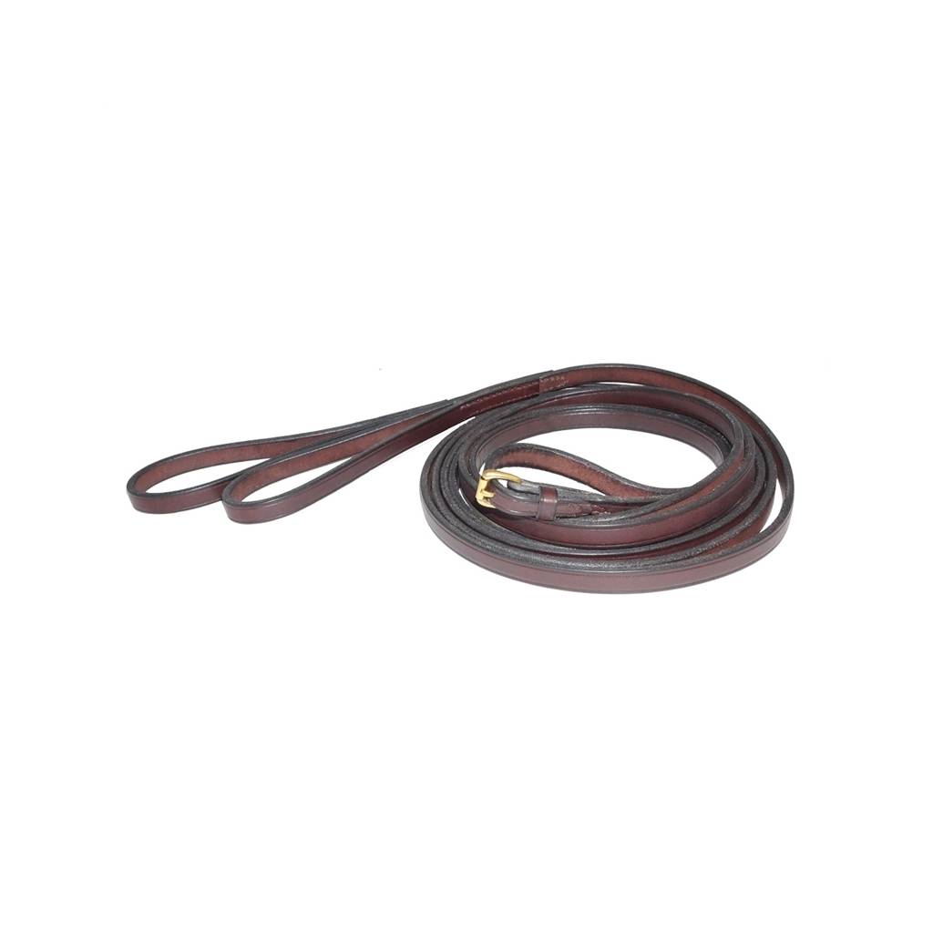 Nunn Finer Flat Draw Reins with Loops