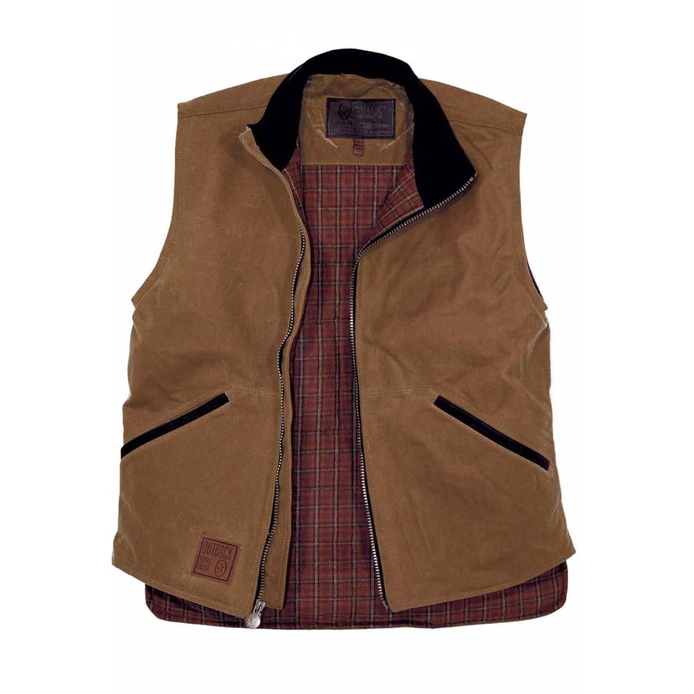 Outback Oilskin Men's Sawbuck Vest HorseLoverZ