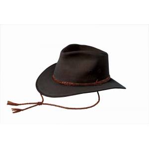 Outback Oilskin Grizzly Hat