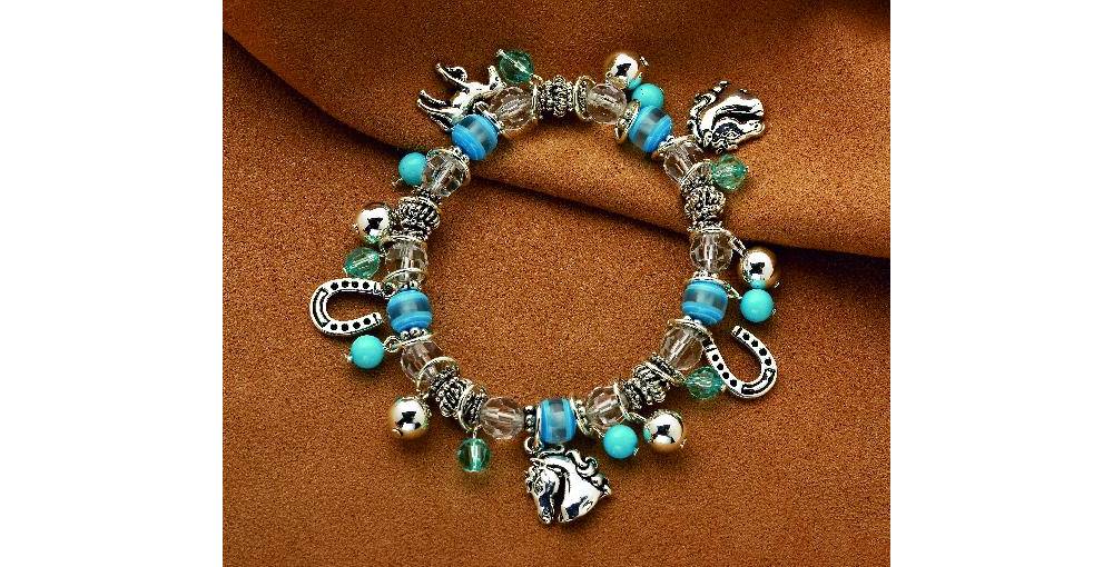 Horse Beads Stretch Bracelet | HorseLoverZ