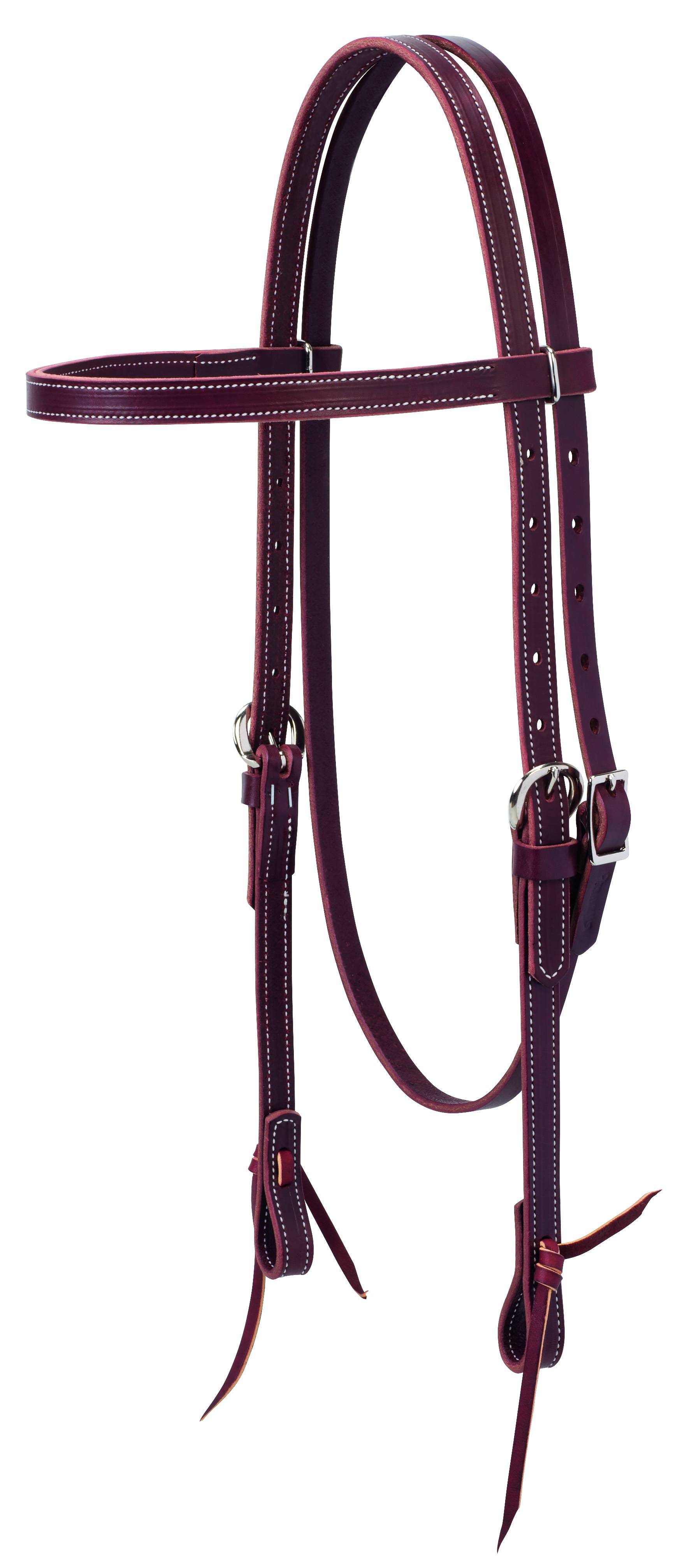 Weaver Latigo Leather Browband Headstall