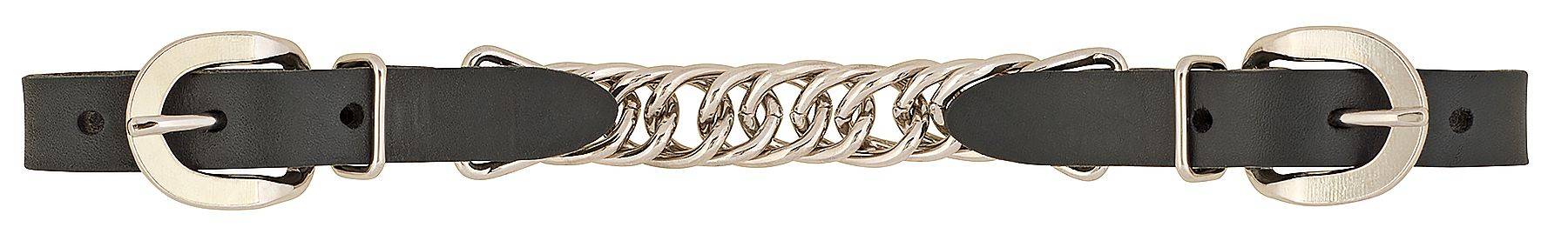 Weaver Single Flat Link Chain Curb Strap - Natural