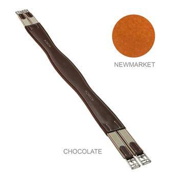 M. Toulouse Contour Shaped Padded Leather Girth