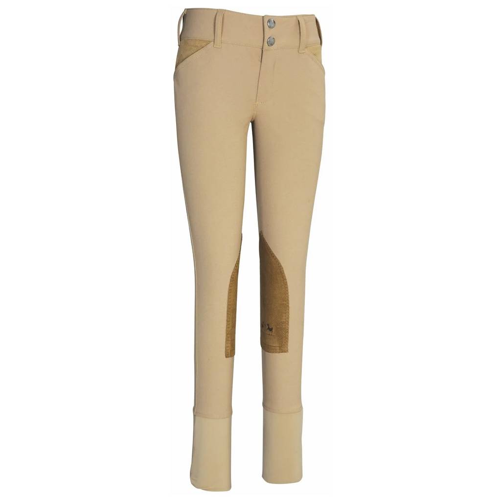 Equine Couture Kids Champion CoolMax Knee Patch Breeches