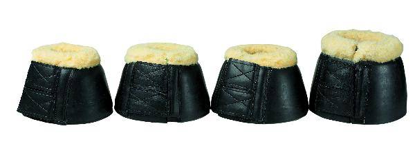 Fleece Bell Boots with Double Velcro