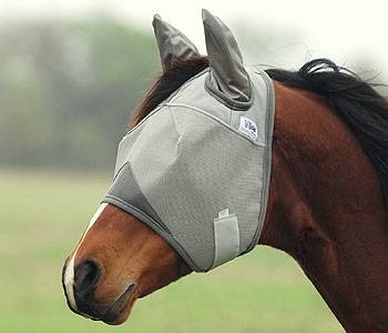 Cashel Crusader Horse Fly Mask Standard with Ears 