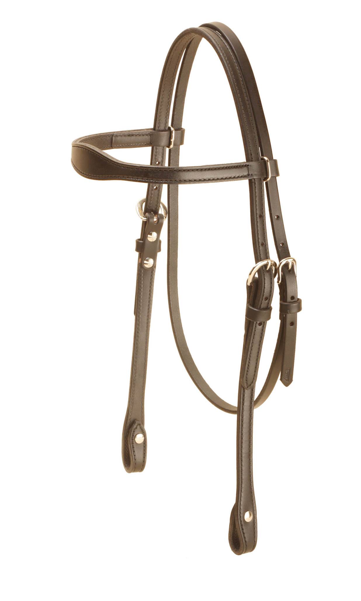 Tory Leather Flared Brow Headstall
